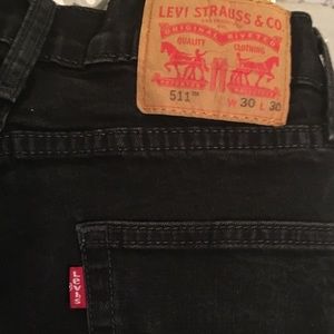 Black Levi’s 511 jean